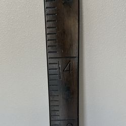 Kid’s Wooden Measuring Board