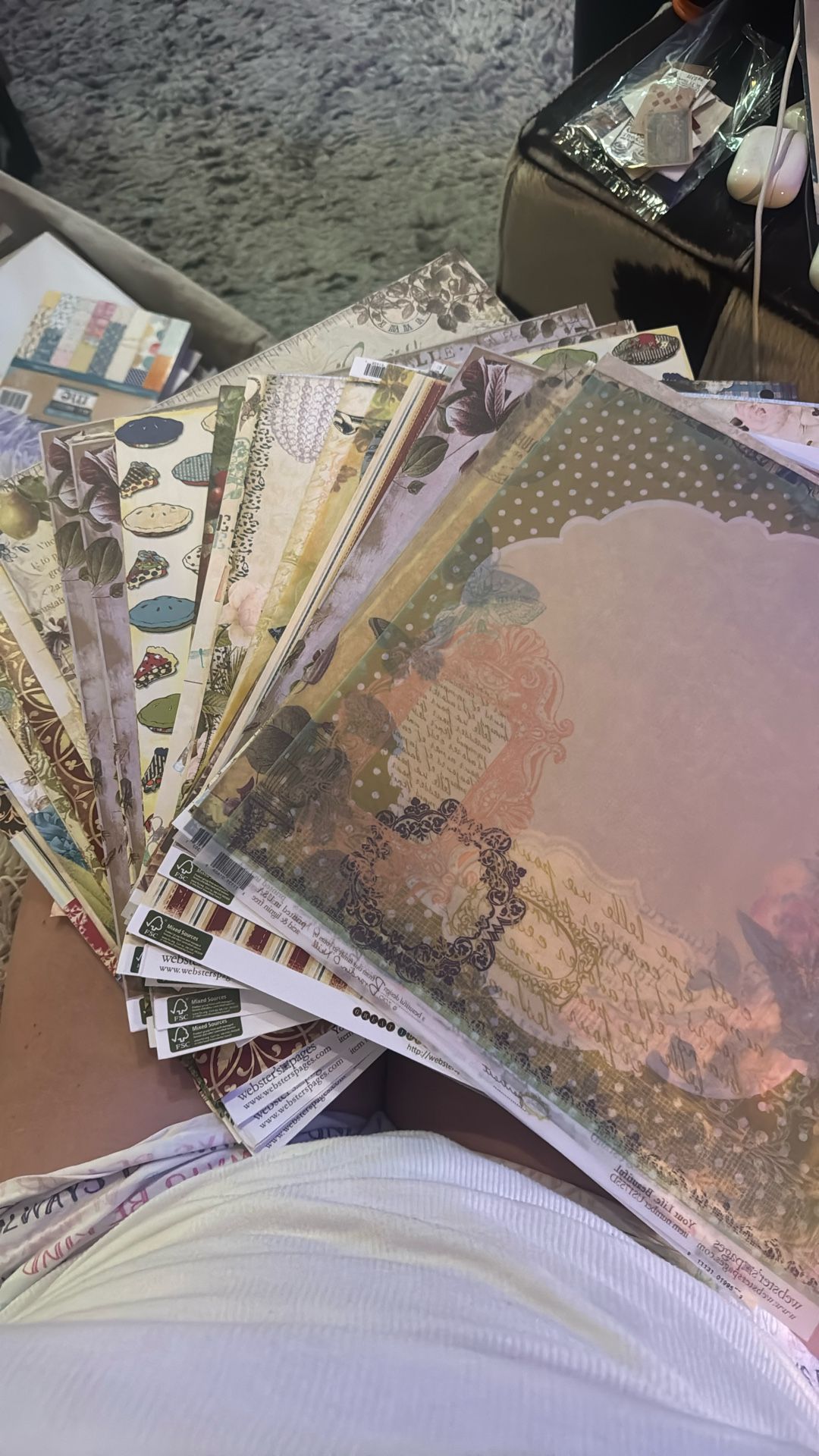 100+ Webster (La Prima) 12x12 Scrap Book Pages