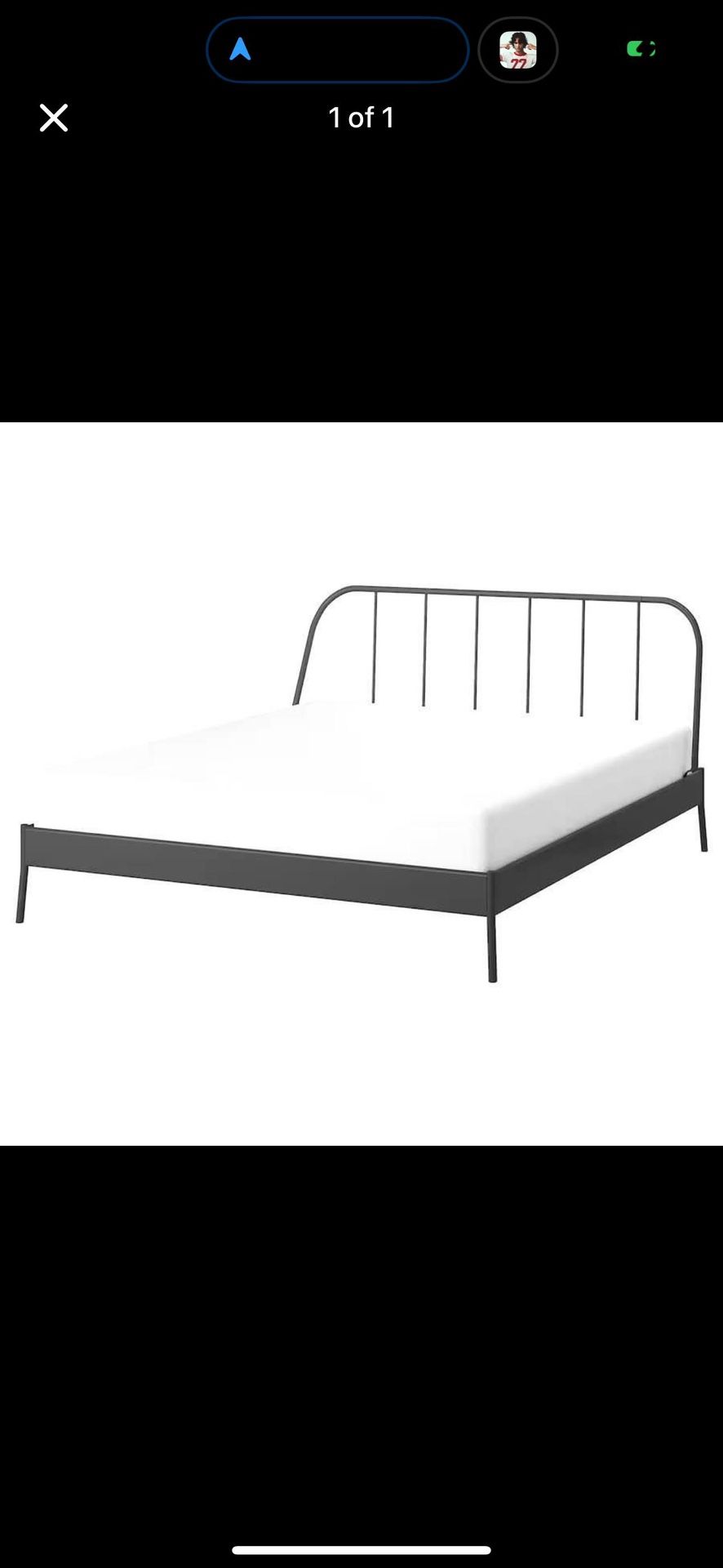 IKEA Kopardal Queen Bed Frame 