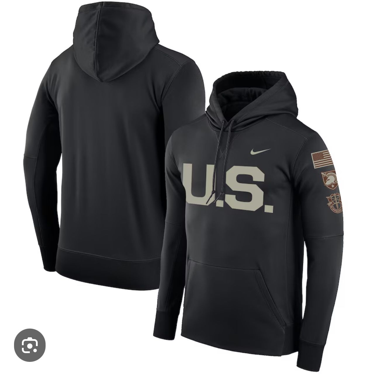 NEW - U.S. Army Black Knights Hoodie Mens Medium Nike Pullover Sweatshirt