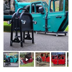 Jeep Cart Door Storage!