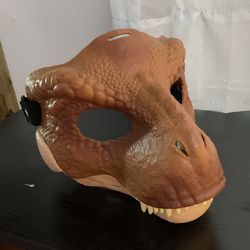 Jurassic World TREX Mask (it Roars with jaw motion)