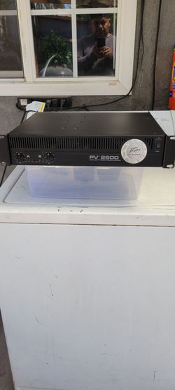peavey amplifier pv2600