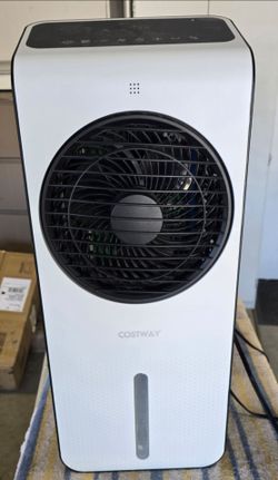 Evaporative Air Cooler 3-in-1 Portable Swamp Cooling Fan w/ 12H Timer
