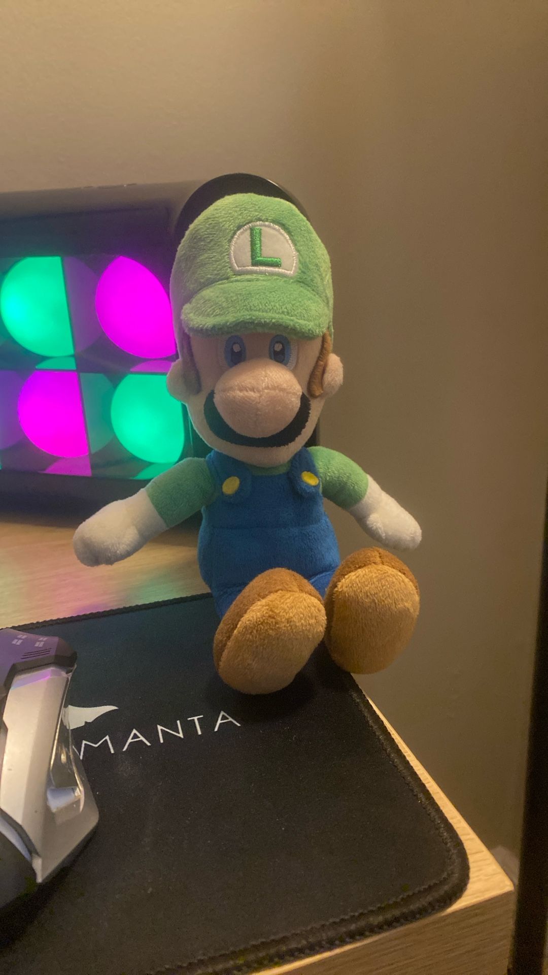 2010 Vintage All Star Luigi Plush From Super Mario