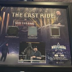 WWE Undertaker Last Ride Hall Of Fame Limited Numbered