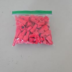 100 RED wing Wire Connectors