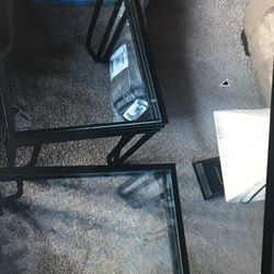 3 Glass Tables