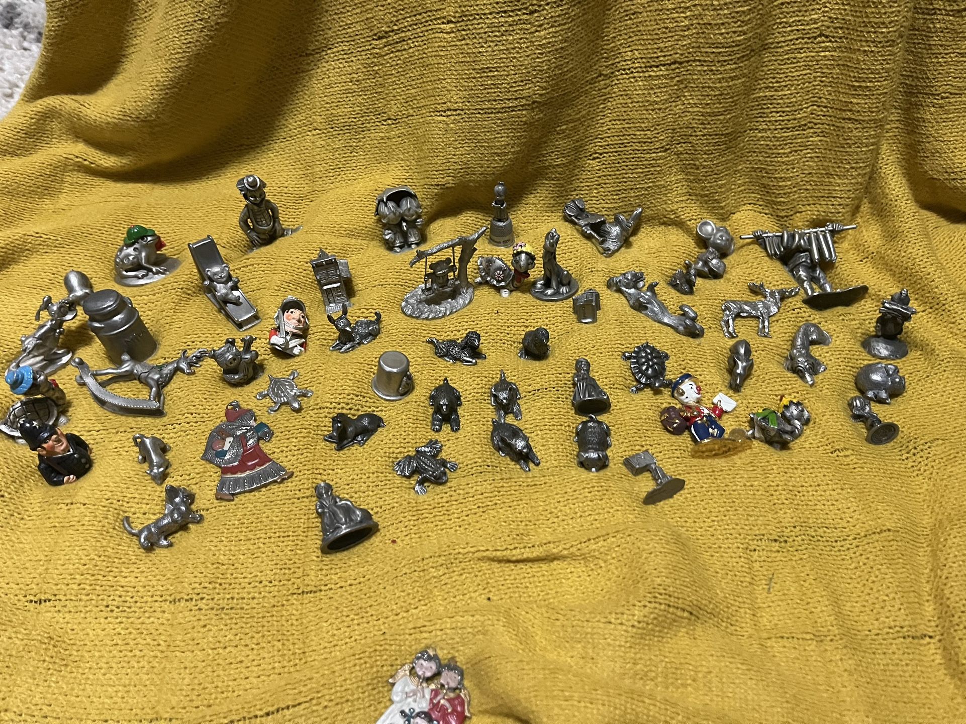 1/32 LOT DE 7 Figurines Metal Wwii Infanterie A L'assaut #3 Aludo