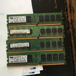 4 512 MB Ddr2 Ram Sticks