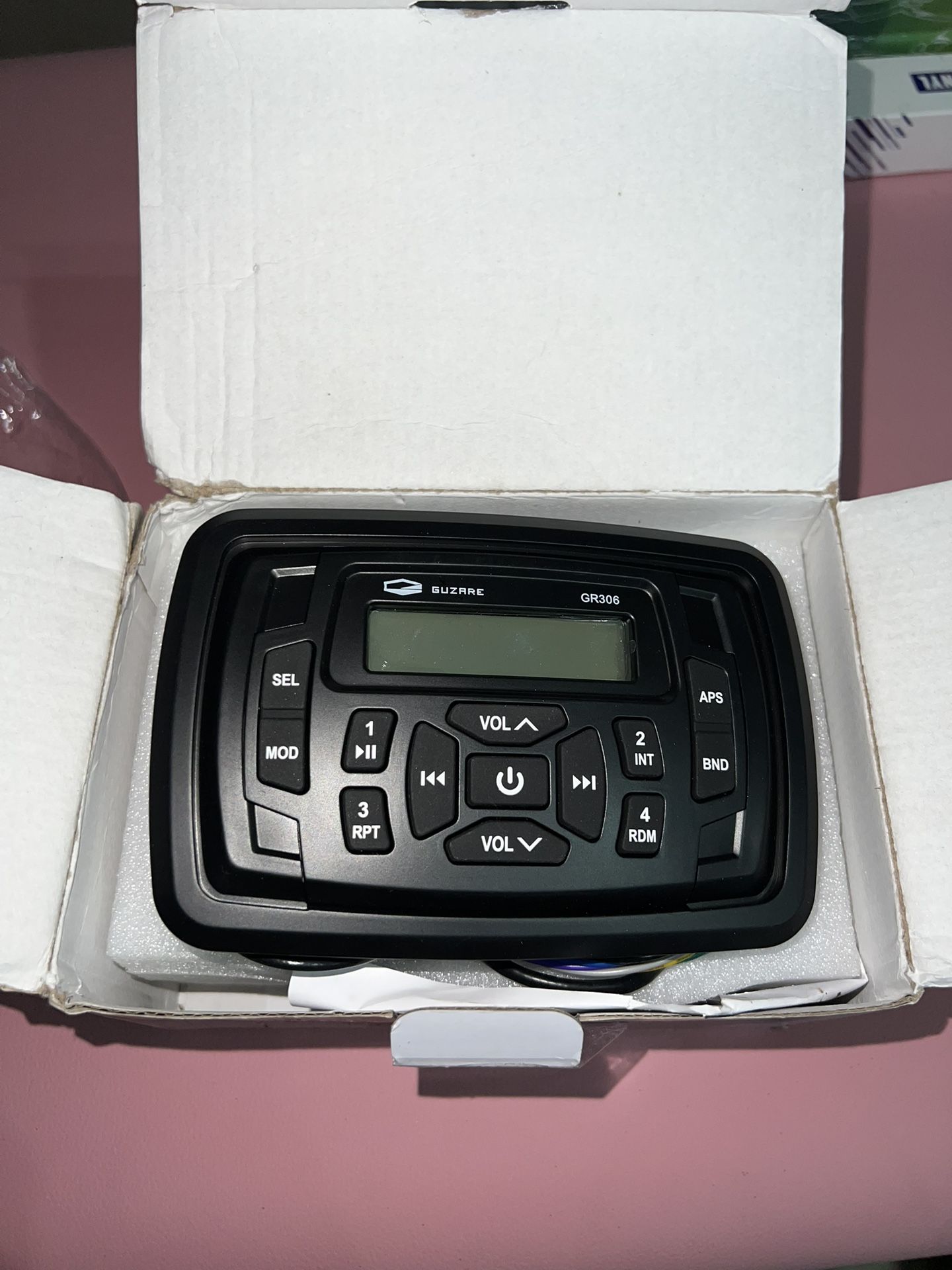 Estéreo Marino Bluetooth Impermeable 