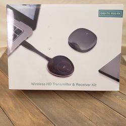 Wireless HD Transmitter & Receiver Kit - Grey - New/Sealed!!