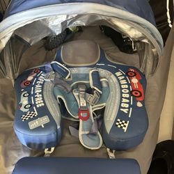 Mambobaby Float with Canopy and Foot Rest 