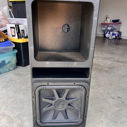 15 inch kicker L7 brandnew with super bass box