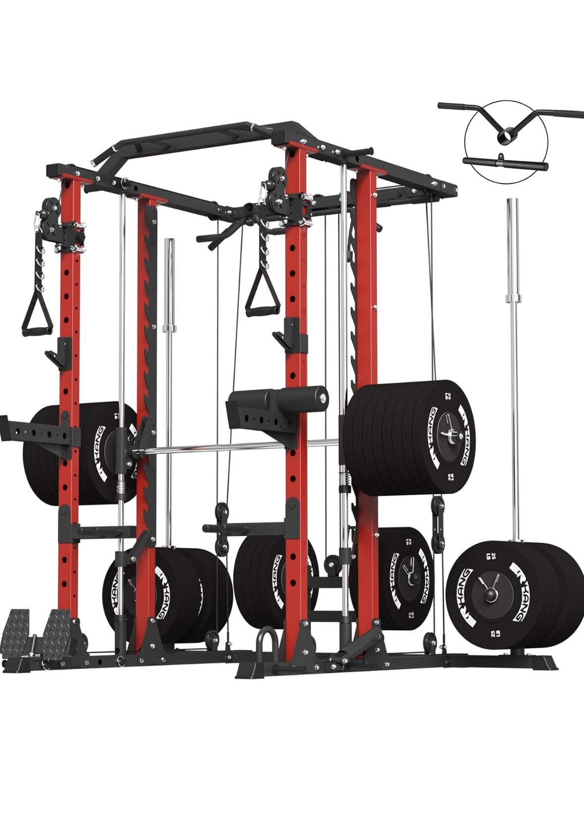 Multifunction Power Tower+Smith Machine Combo