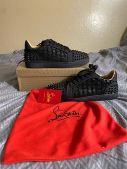christian louboutin red bottoms.   size 10