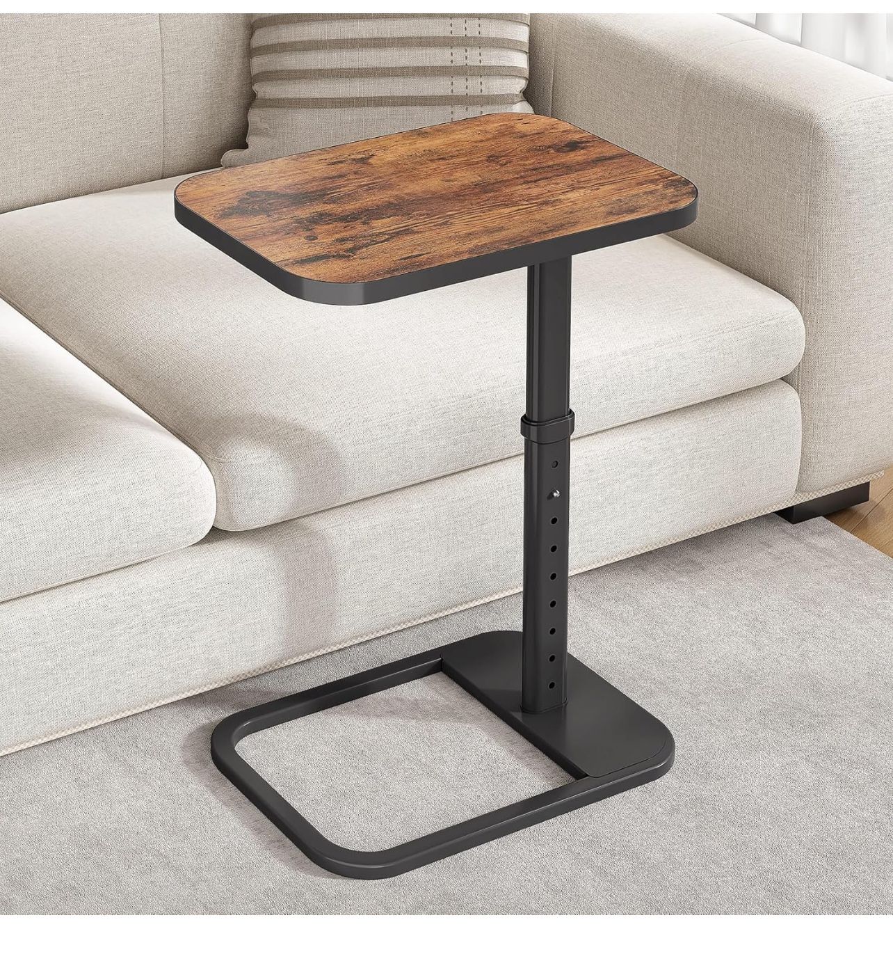 Tray Table, Adjustable Height & Flip-Top 