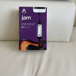 APOGEE JAM PRO GUITAR INPUT FOR iPHONE, iPAD, MAC