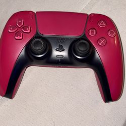 PS5 Volcanic Red Controller – Good Condition