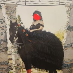 Black Quincenera Dress/sweet 15 Dress/black Dress