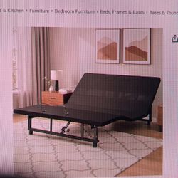 King Size Adjustable Bed W/ Remote  300 OBO