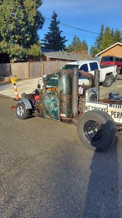 1938 cheve pu bobber rat rod