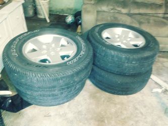 Jeep tires $250 OBO