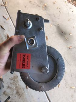 New Hand winch with handle