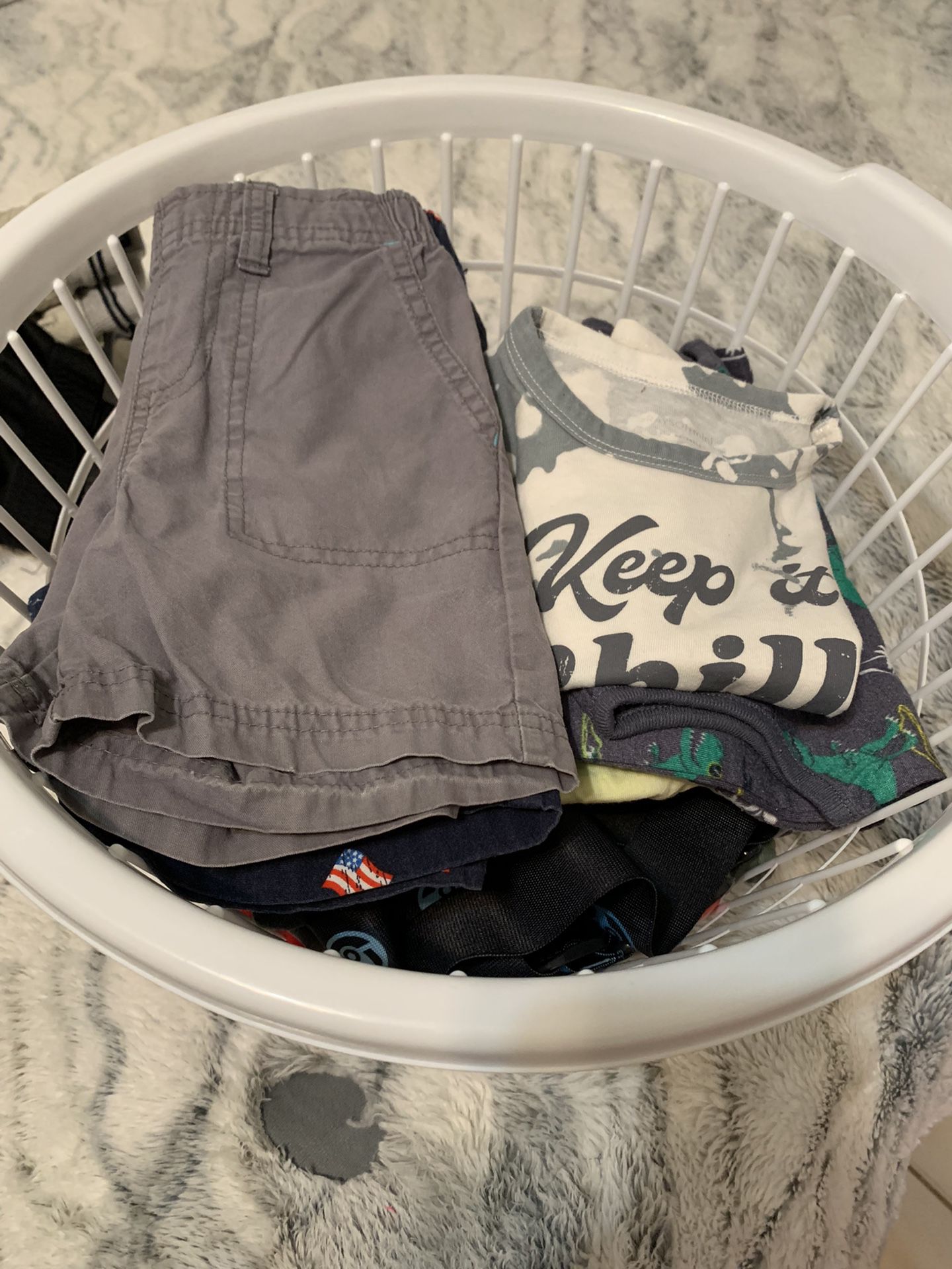 2T-5T Toddler Clothes Basket $10 All 