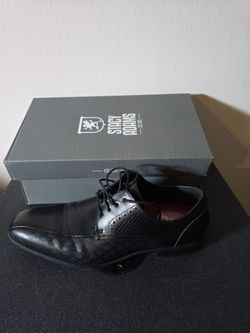 Stacy Adams Black Dress Shoes Size 11