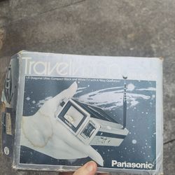 Vintage Panasonic Travelvision TV In Box