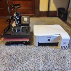 Heat Press Sublimation Printer BUNDLE