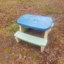 The prices firm.. step two children's picnic table