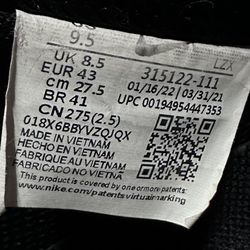 Black Nike Shoes $40