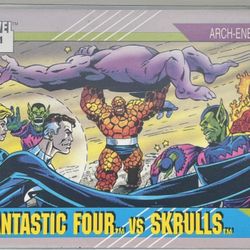 Fantastic Four Versus Skrulls Trading Card 1991