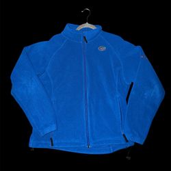Florida Gators Columbia Blue/Orange Zip up Fleece Jacket