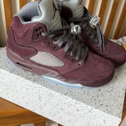 Retro 5 Burgundy 