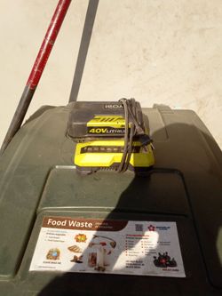 Ryobi 40 V l i t h i u m One battery included