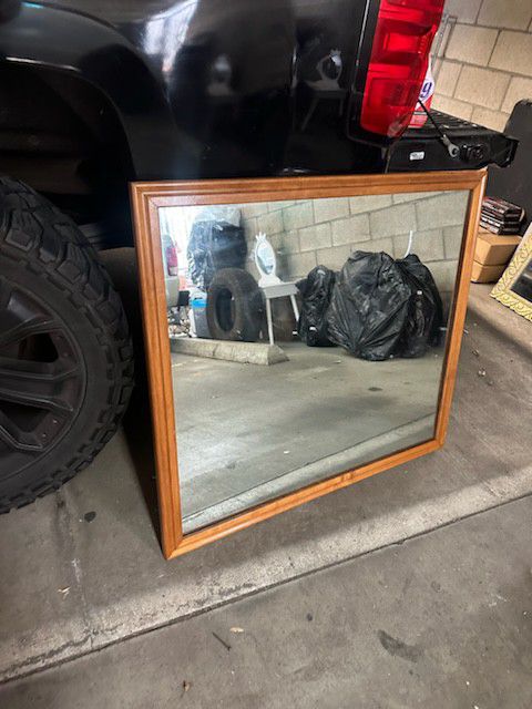 2 Wall Framed Mirrors