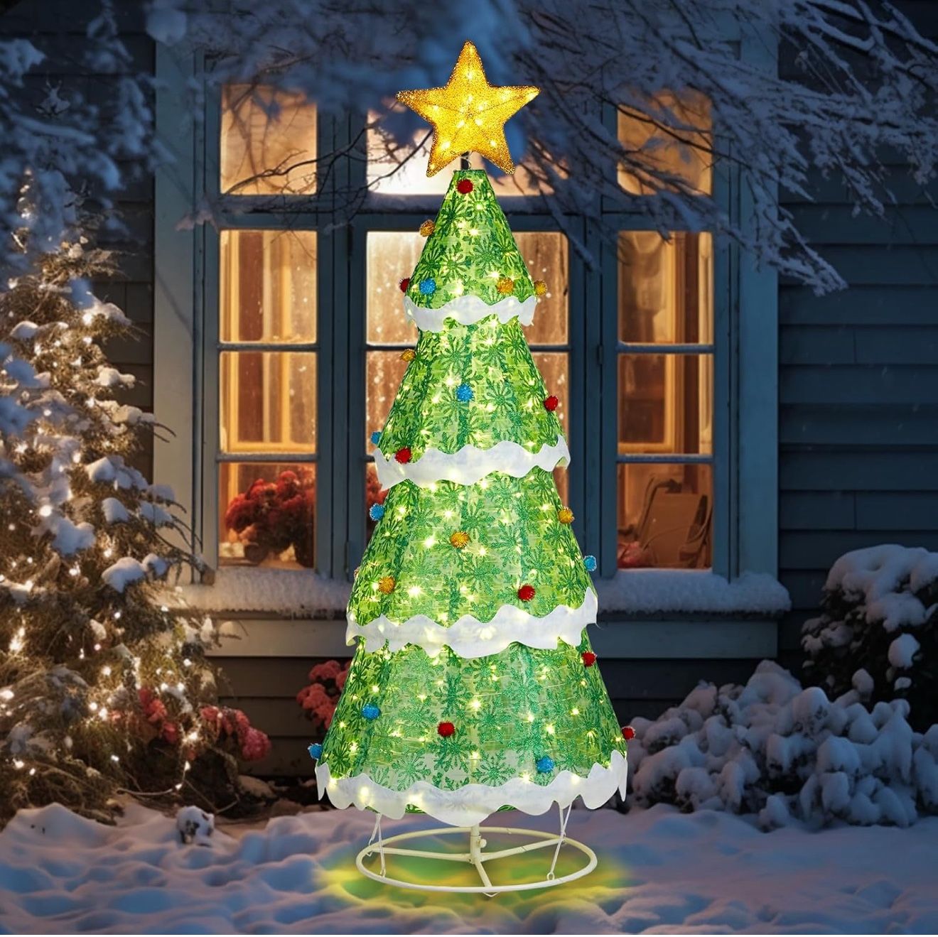 6FT Lighted Outdoor Christmas Decoration(CH022)