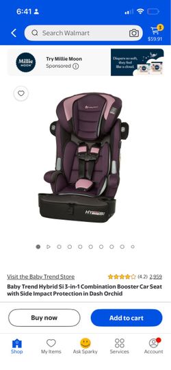 Baby Trend Hybrid Si 3-in-1 Booster Car Seat
