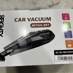 Car Vacuum Detail Set