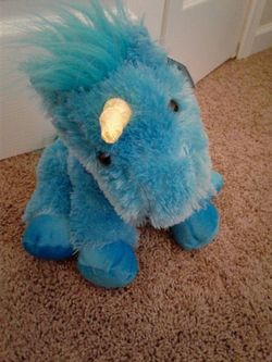 Blue unicorn