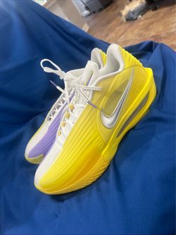 Size 9 Nike Air Zoom G.T. Cut 3 Turbo NBA “Los Angeles Lakers” HV9918-500