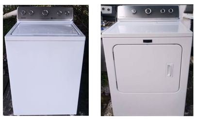 Maytag HE Washer & Electric Dryer