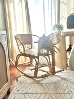 RATTAN ELEPHANT ROCKER (100% New)