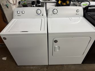 Amana  Washer And Amana Electric Dryer