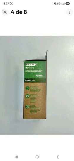 BRAND NEW SCHNEIDER ELECTRIC SQUARE D HOM2175SB HOMELINE SURGEBREAKER
