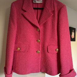 Zara Women Blazer- Like New, Never Worn Green 3 For $150