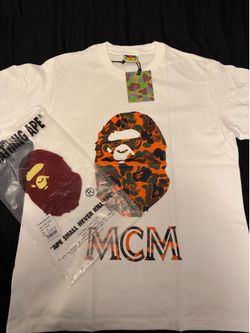 Mcm bape shirt